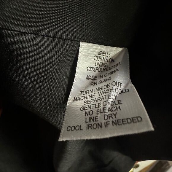 Cynthia Rowley Orange Rust Anorak Jacket Plus Size 1X - Picture 5 of 5